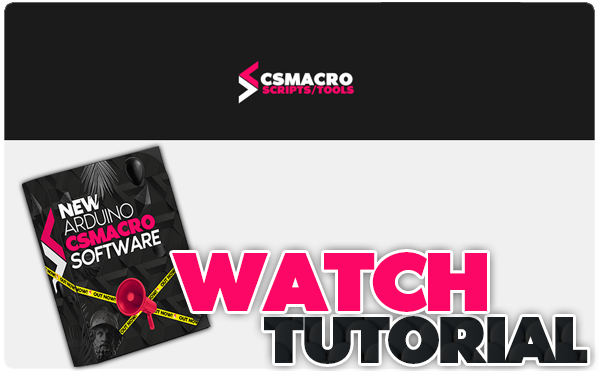 Csmacro No Recoil Macro Software Tutorial Video Background