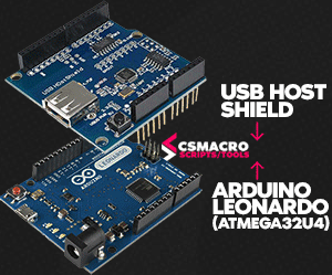 Connect Your Arduino Leonardo With Usb Host Shield No Recoil Macro Csmacro