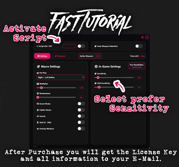 No Recoil Macro Script for Apex Legends Fast Tutorial Instruction
